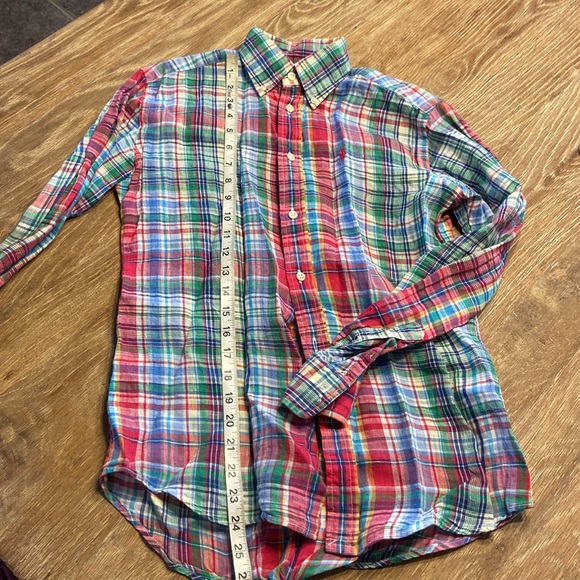 Polo Ralph Lauren button down linen shirt size 2 never worn - Picture 4 of 6